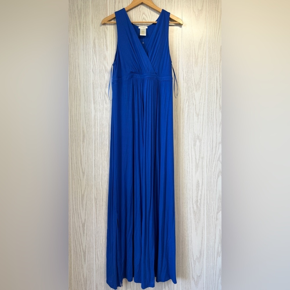 Matty M Women’s Maxi Dress – Blue, Size XL (NWOT) - Picture 4 of 5